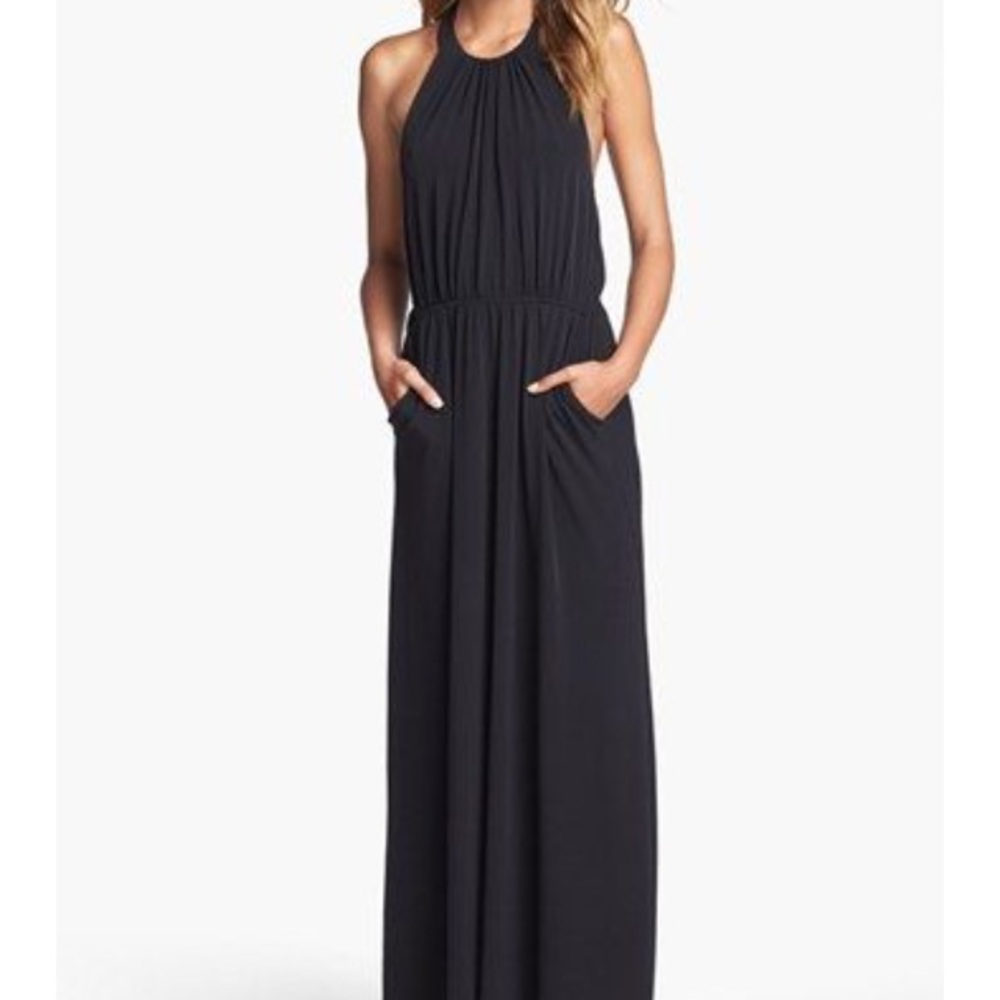 Jessica Simpson Halter Maxi Dress